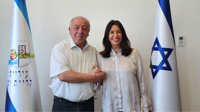 ביקור שרת התחבורה בקרית ים