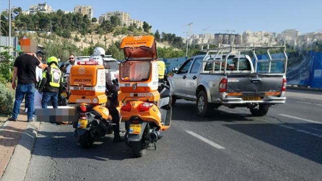 זירת האירוע בשכונת רמות