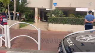 מזירת הרצח ברחוב רמז בראשון לציון