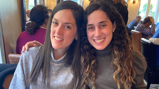  עדן (משמאל) וסתו הלוי ז"ל