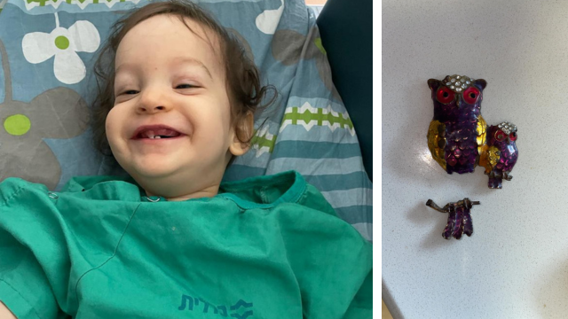 ניגון והמגנט שתלוי במקרר