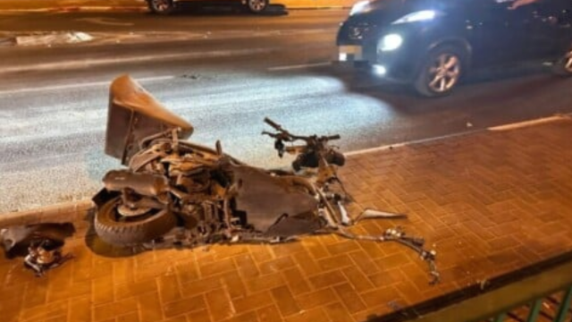 זירת התאונה