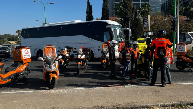 זירת התאונה