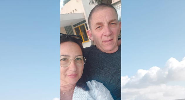 שני ברנר עם אחיה אלון ז"ל