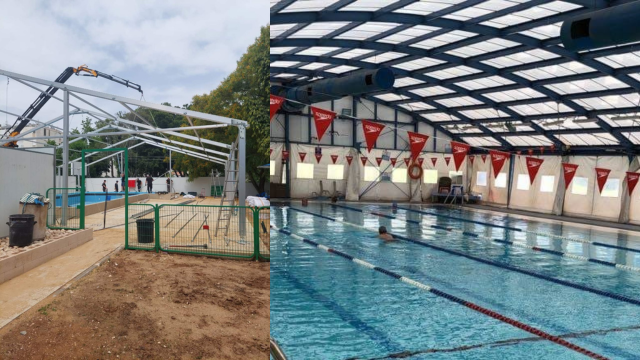 הדמיית הבריכה הטיפולית ברחוב מינץ