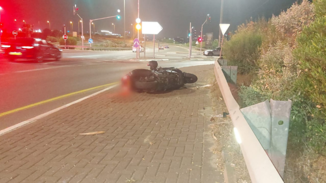 זירת התאונה