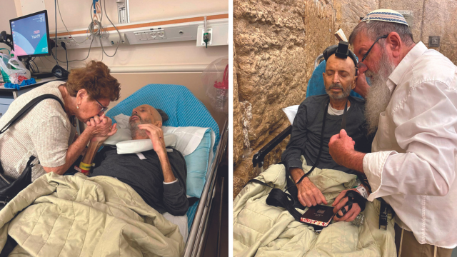 אפי טלמור בכותל המערבי