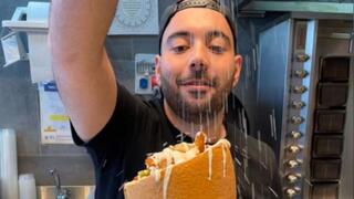 טיבי קליין. השווארמה הכי ענקית שראיתם