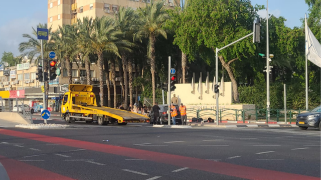 תאונה בצומת צבר