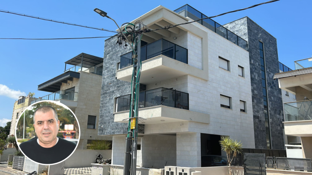 ביתו של יוסי אזריאל ברח' יוסף פישר בקרית ביאליק