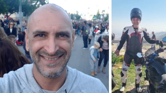 גילי עוז. "האהבה הכי גדולה שלו הייתה אופנועים"