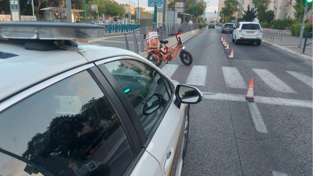 זירת התאונה הקטלנית בקרית ים