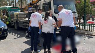 מזירת האירוע ברחוב הנחשול