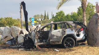 מזירת התאונה הקשה בראשון לציון 
