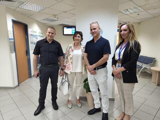 הביקור של מירב גוט סמנכ"לית וראש חטיבת הקהילה בכללית 