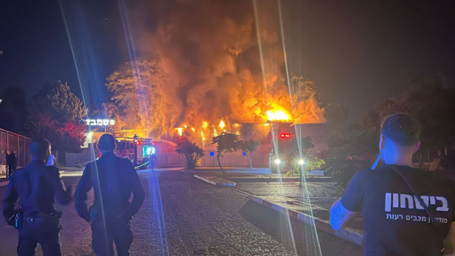 "התגייסות של הציבור לעזרה". ליל השריפה