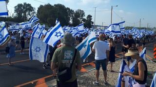 חסימת מחלף יקום 