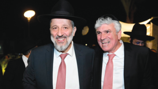 אבי אמסלם עם אריה דרעי