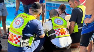 זירת האירוע בעמק חפר