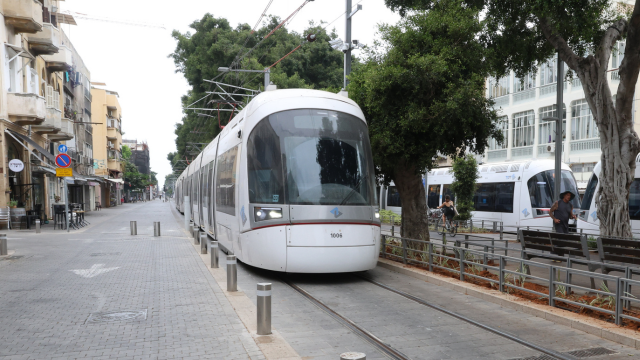 הרכבת הקלה בתל אביב