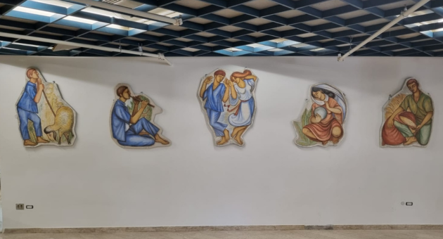 חמש יצירות הפרסקו