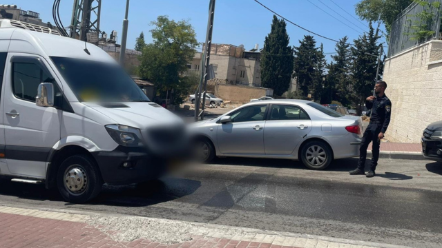 זירת התאונה בוואדי ג'וז