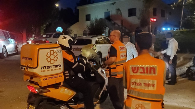 זירת האירוע בפרדס חנה