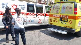 מזירת האירוע ברחוב בר יהודה בבת ים