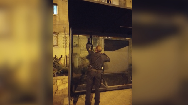 האירוע בתחנת האוטובוס