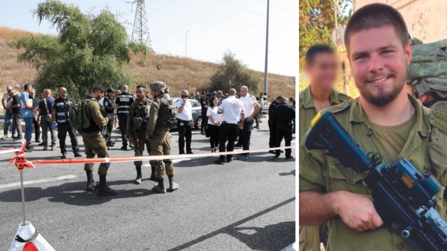 "מפחיד". זירת הפיגוע בצומת מכבים ומקסים מולצ'נוב ז"ל