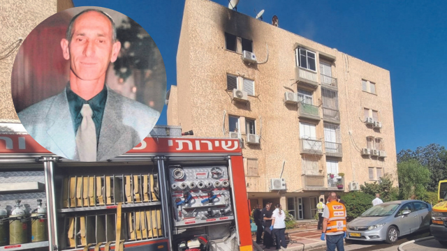 אברהם ברוך ז"ל (בקטן) ודירתו שנשרפה כליל בערד