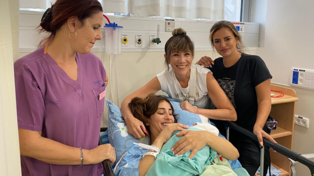 "המיילדת הייתה מדהימה". אפרת ברנשטיין לאחר הלידה