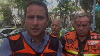 קינסטליך בזירת הנפילה בראשל"צ
