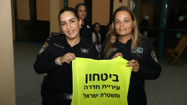 כיתת הכוננות בחדרה. 100 מתנדבים הוכשרו