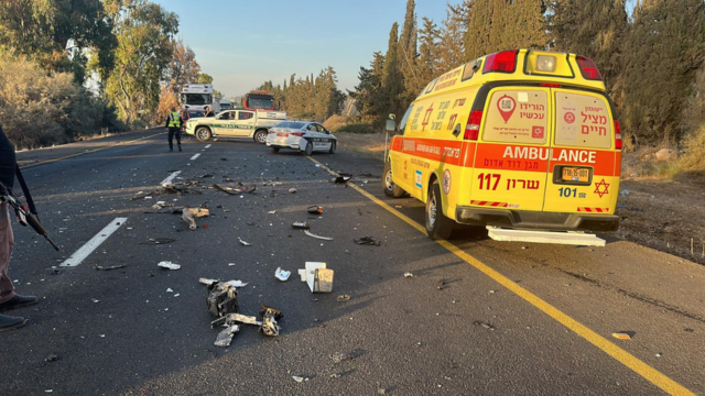 זירת התאונה, הערב