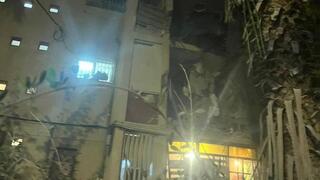 פגיעה ישירה בבנין בראשון לציון
