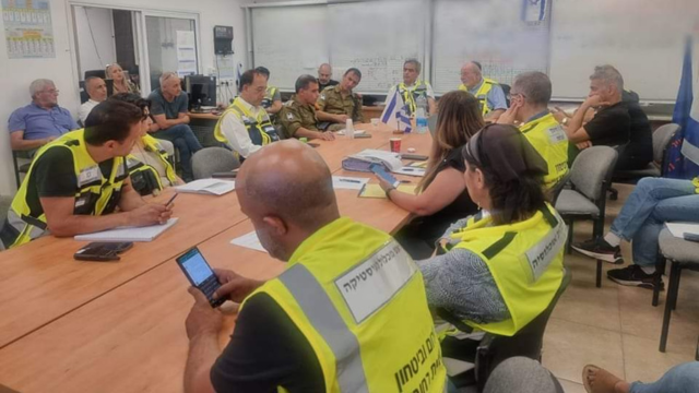 ישיבת אגף הביטחון ונציגי משמר השכונות