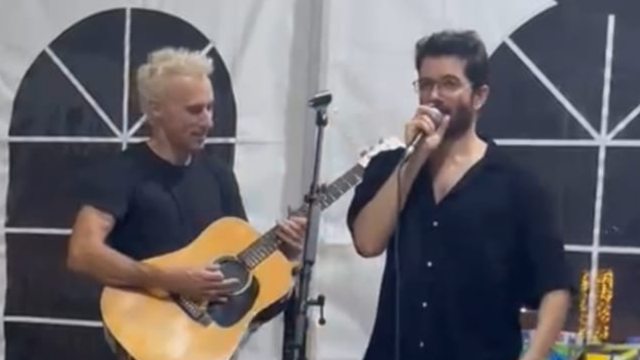 דנקר ואמדורסקי בהופעה. ריגשו את בני הנוער