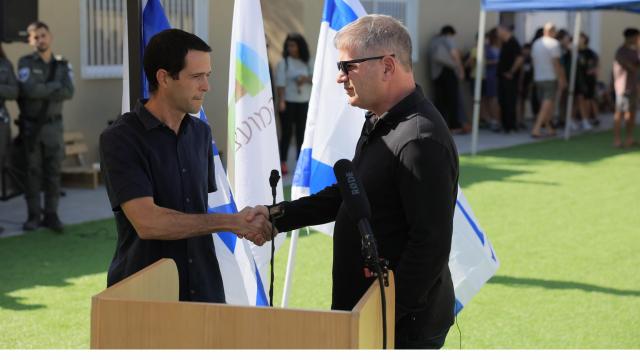 יואב קיש בטקס תחילת הלימודים
