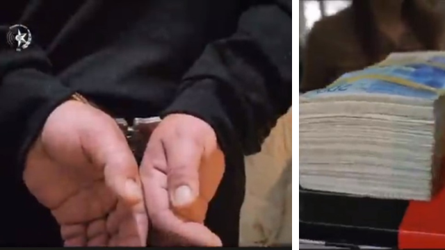 הממצאים שנתפסו והחשוד שנעצר