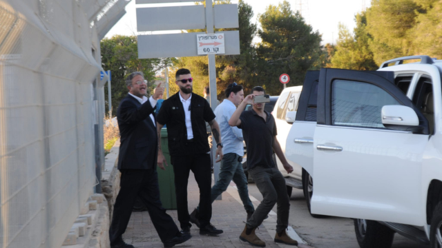  ביקור איתמר בן גביר בביקור במצפה רמון