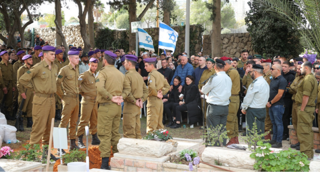 הלווייתו של סמ"ר איליה סנקין ז"ל