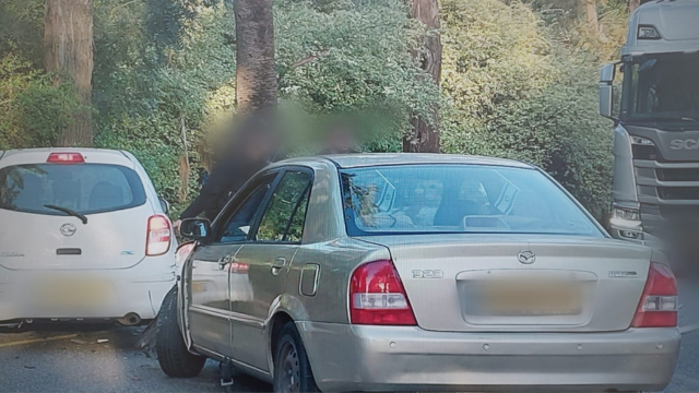זירת התאונה בפרדס חנה