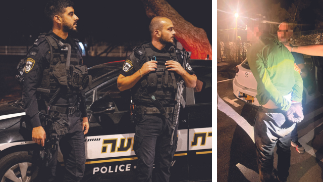 "רובם נעצרים במחסומים שהקמנו". שוטרי תחנת חולון במחסום 