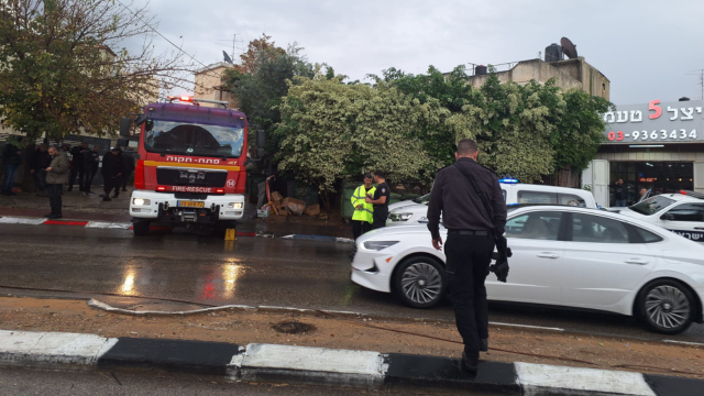 זירת השריפה