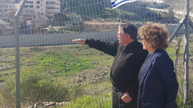 ענתבי ודיין בסיור בירושלים