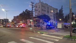 מזירת האירוע בפתח תקוה