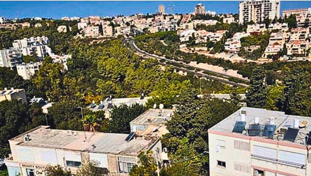שטח המריבה ברוממה הישנה