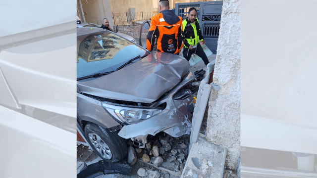 מזירת התאונה בבת ים