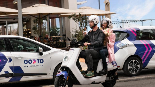 שיתוף הרכבים של GoTo